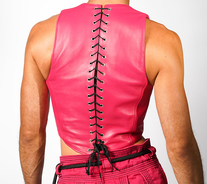 Pink corset 'Pegasus' men's last