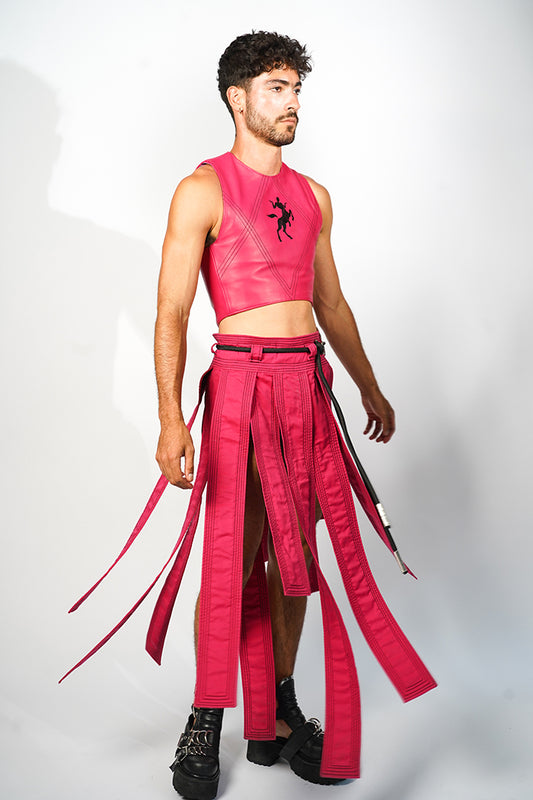 Pink corset 'Pegasus' men's last