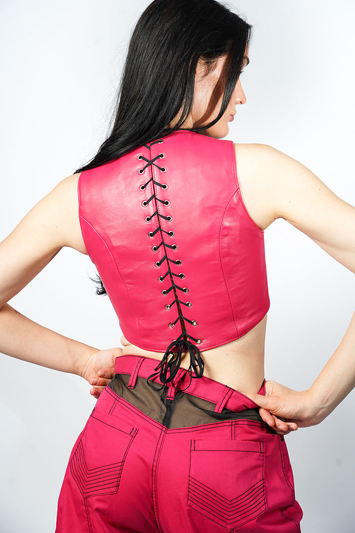 Pink corset 'Pegasus' Women's shape